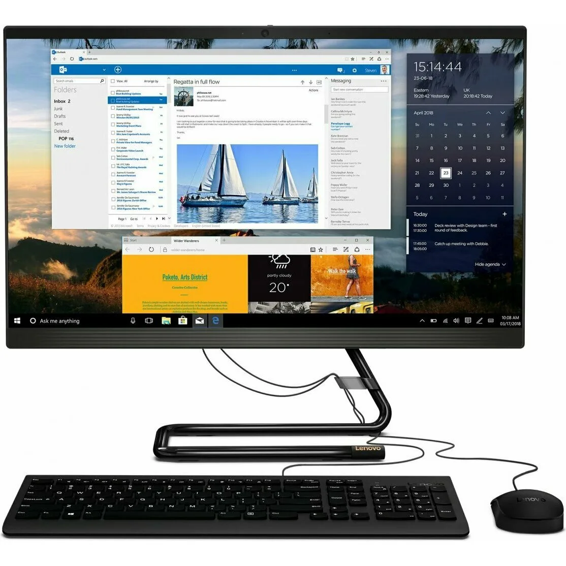 Lenovo IdeaCentre AIO A340-24IWL F0E800R8RK моноблок (ЛЕНОВО) Lenovo IdeaCentre AIO A340-24IWL F0E800R8RK моноблок (ЛЕНОВО)