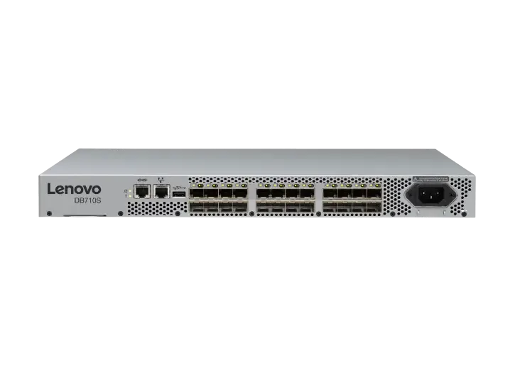Lenovo ThinkSystem DB710S Gen 7 7DHNA004NA - SAN-коммутатор (ЛЕНОВО) Lenovo ThinkSystem DB710S Gen 7 7DHNA004NA - SAN-коммутатор (ЛЕНОВО)